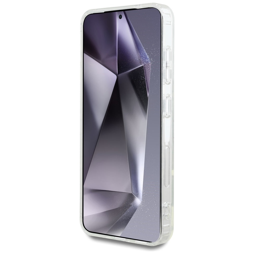 Husa MagSafe pentru Samsung Galaxy S25 S931, Karl Lagerfeld, IML Choupette's Head, Alba