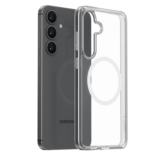 Husa MagSafe pentru Samsung Galaxy S25 S931, Torras, Guardian, Transparenta