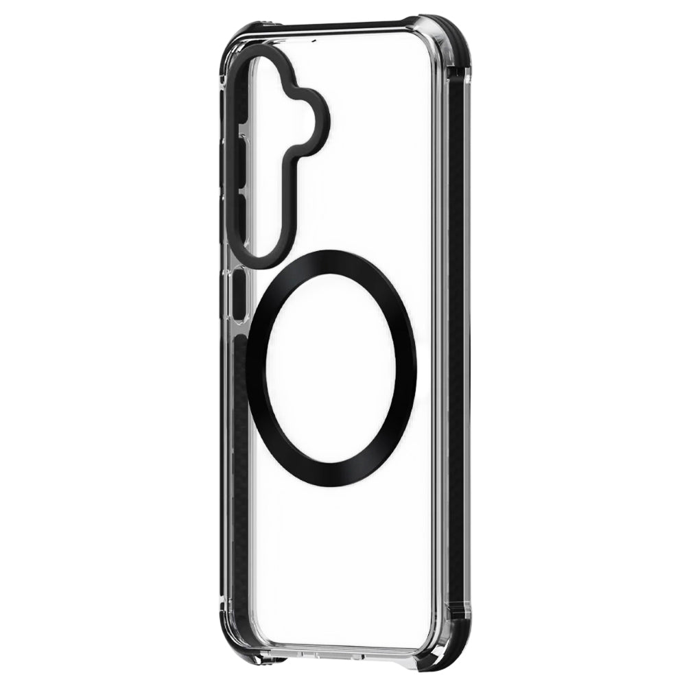 Husa MagSafe pentru Samsung Galaxy S25 S931, UNIQ, Combat MagClick, Neagra