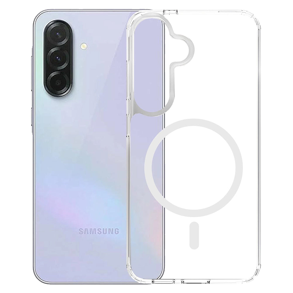 Husa MagSafe pentru Samsung Galaxy S26 Plus S947, 3MK, Armor MagCase, Transparenta