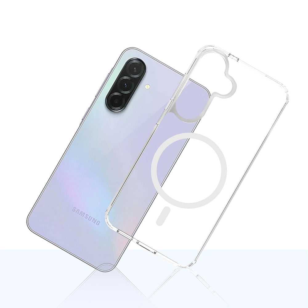 Husa MagSafe pentru Samsung Galaxy S26 Plus S947, 3MK, Armor MagCase, Transparenta