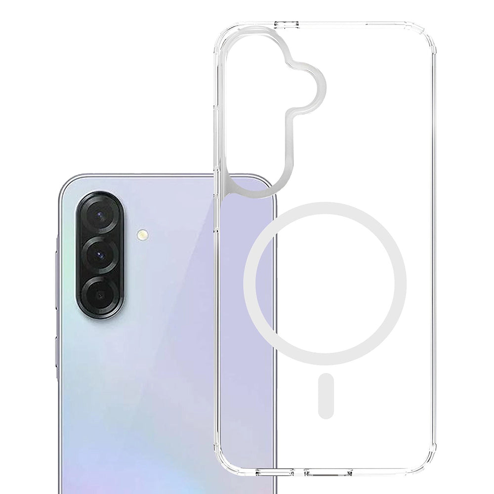 Husa MagSafe pentru Samsung Galaxy S26 Plus S947, 3MK, Armor MagCase, Transparenta