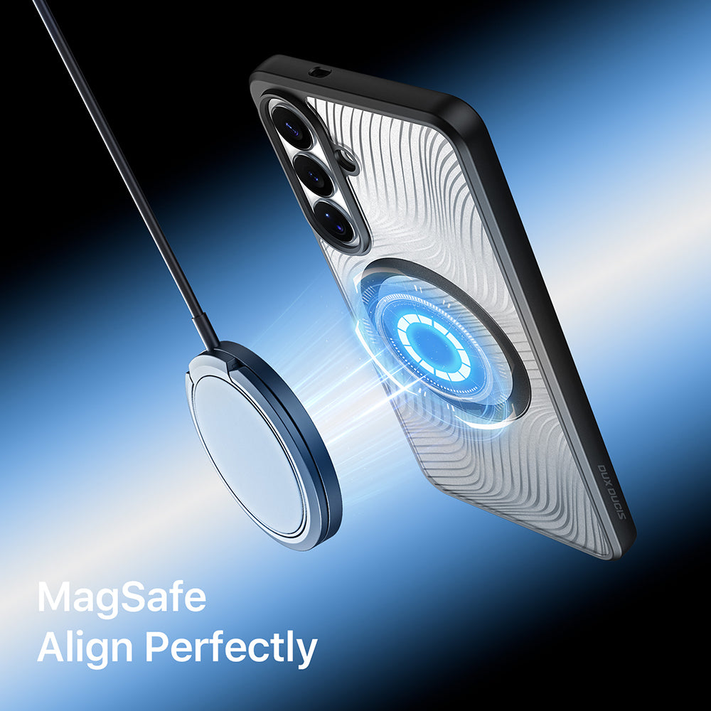 Husa MagSafe pentru Samsung Galaxy S26 Plus S947, DUX DUCIS, Aimo, Neagra