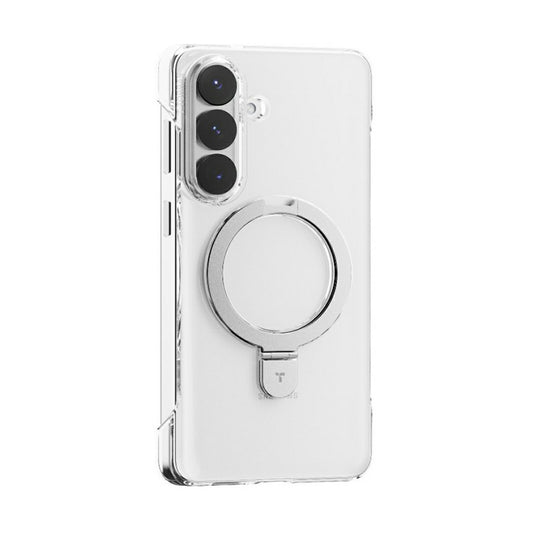 Husa MagSafe pentru Samsung Galaxy S26 Plus, Torras, Ostand Slim, Transparenta