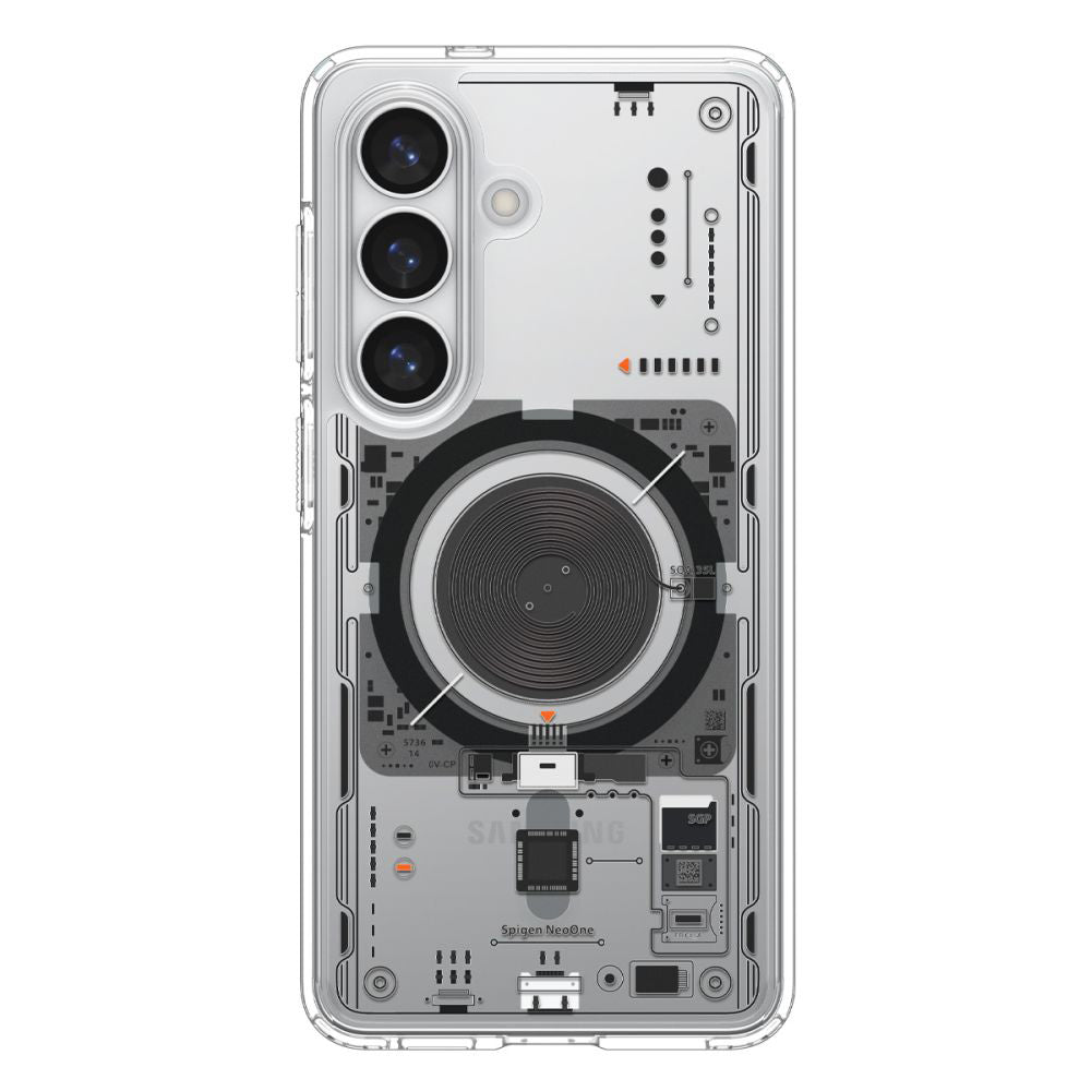 Husa MagSafe pentru Samsung Galaxy S26 S942, Spigen, Ultra Hybrid Neo One, Transparenta ACS11218
