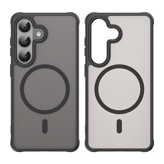 Husa MagSafe pentru Samsung Galaxy S26, Techsuit, HaloFrost II, Neagra