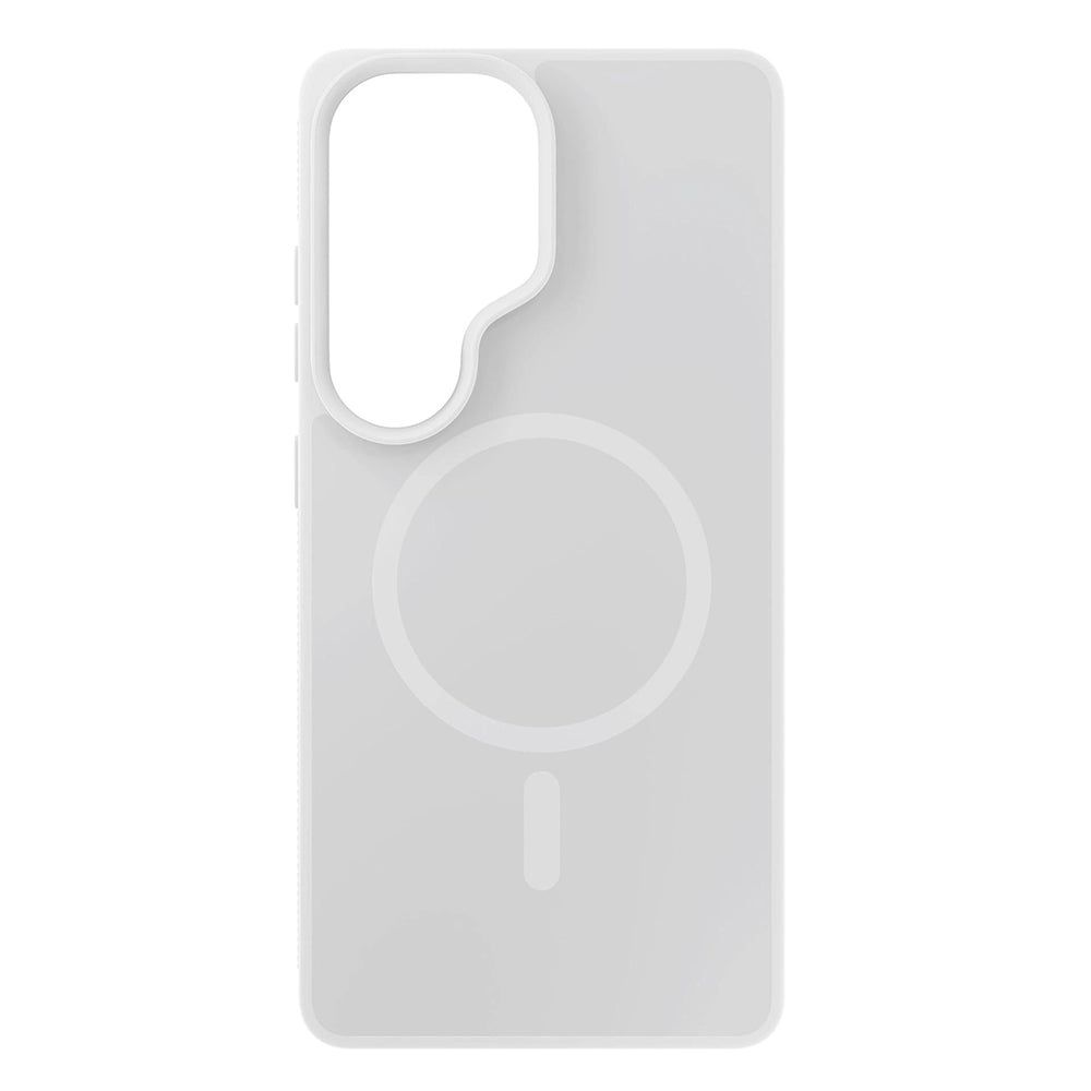 Husa MagSafe pentru Samsung Galaxy S26 Ultra S948, 3MK, Smoke MagCase, Alba