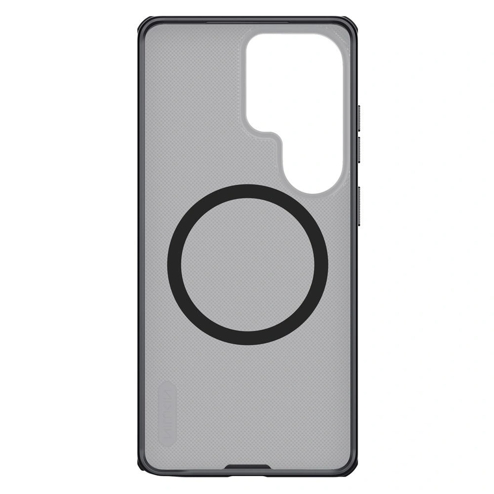 Husa MagSafe pentru Samsung Galaxy S26 Ultra S948, Nillkin, Super Shield Pro, Neagra Transparenta Satinata