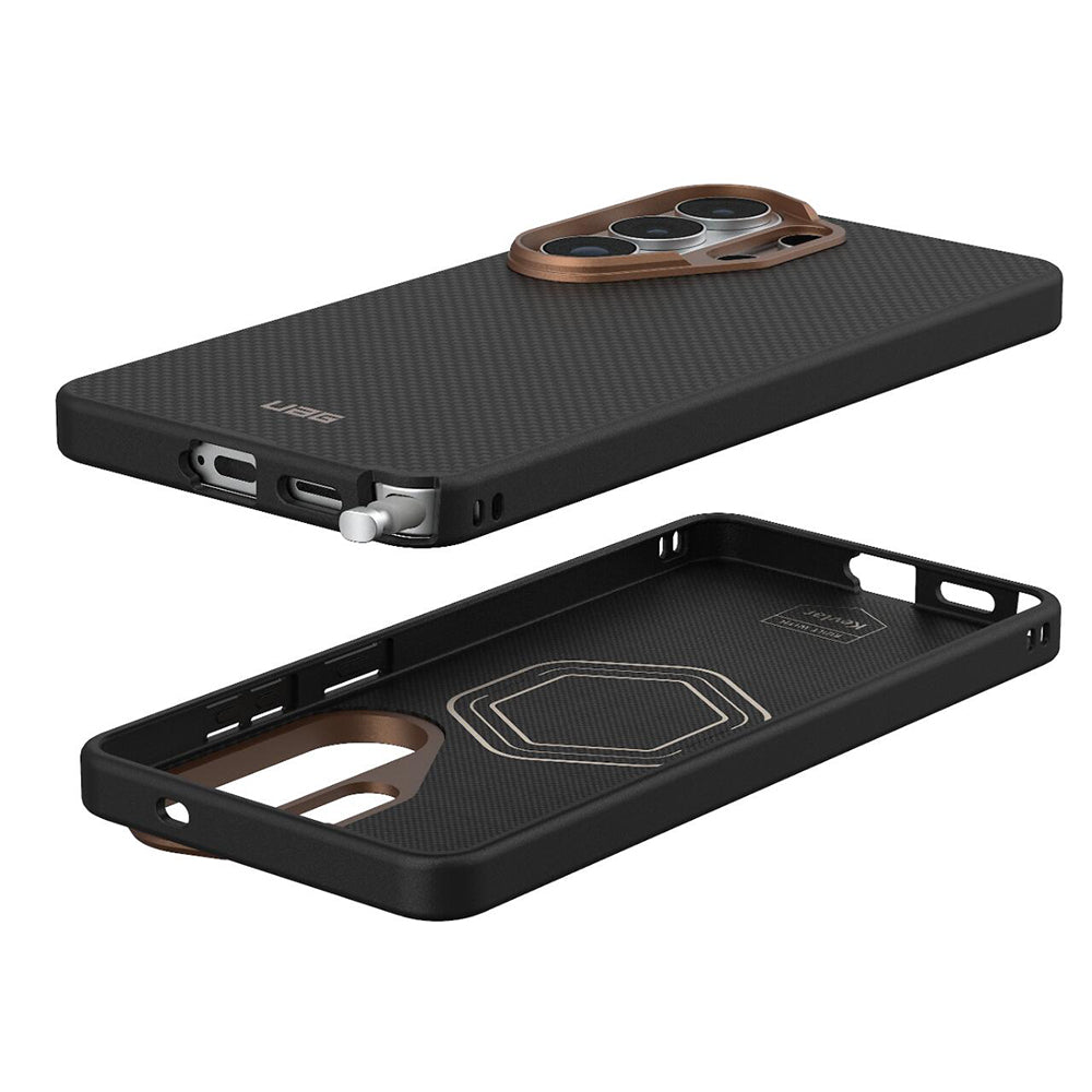 Husa MagSafe pentru Samsung Galaxy S26 Ultra S948, Urban Armor Gear, Fibr Armr, Neagra Bronz