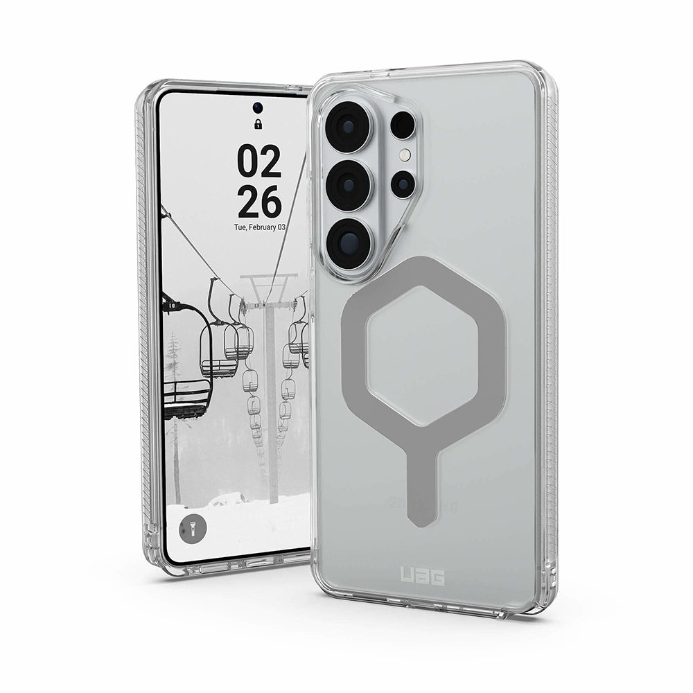 Husa MagSafe pentru Samsung Galaxy S26 Ultra S948, Urban Armor Gear, Plyo, Transparenta