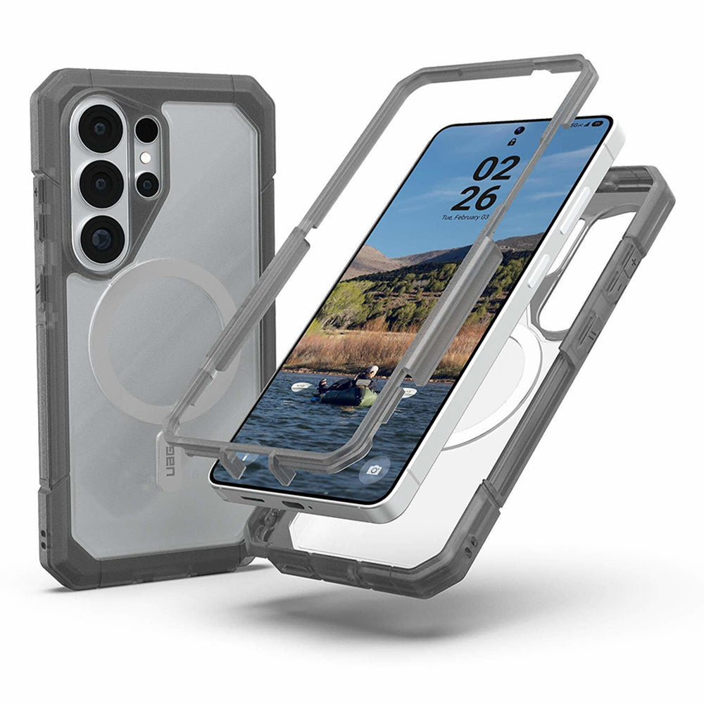 Husa MagSafe pentru Samsung Galaxy S26 Ultra S948, Urban Armor Gear, Trooper, Transparenta Gri