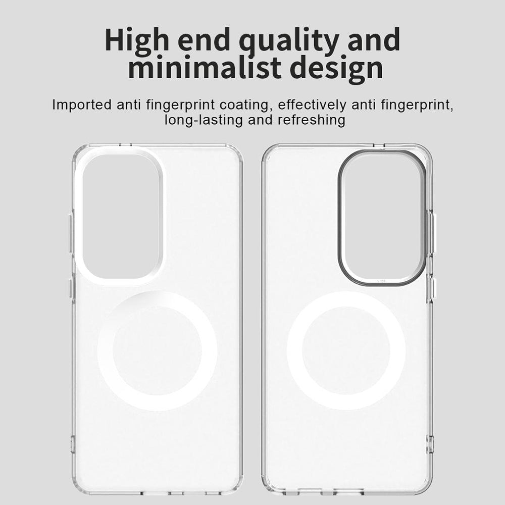 Husa MagSafe pentru Samsung Galaxy S26 Ultra, Techsuit, CandyCase, Alba