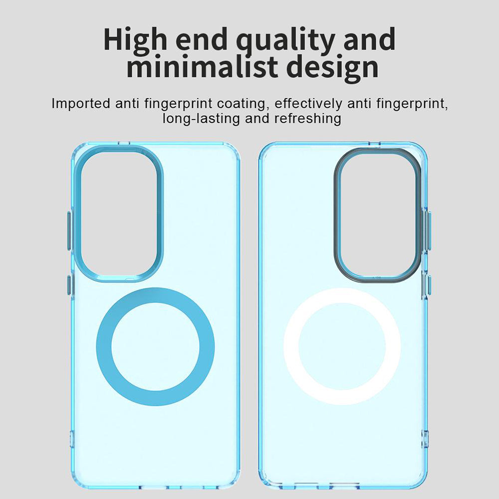 Husa MagSafe pentru Samsung Galaxy S26 Ultra S948, Techsuit, CandyCase, Albastra