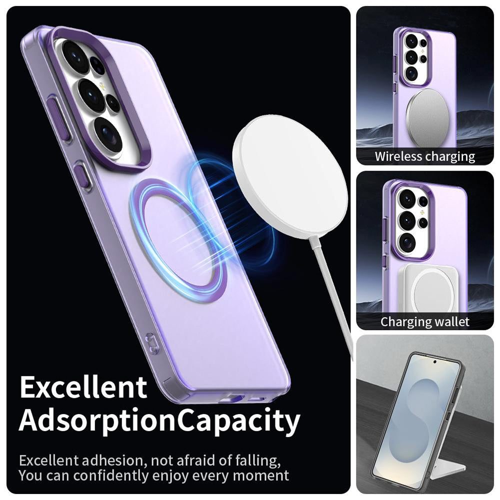 Husa MagSafe pentru Samsung Galaxy S26 Ultra S948, Techsuit, CandyCase, Mov