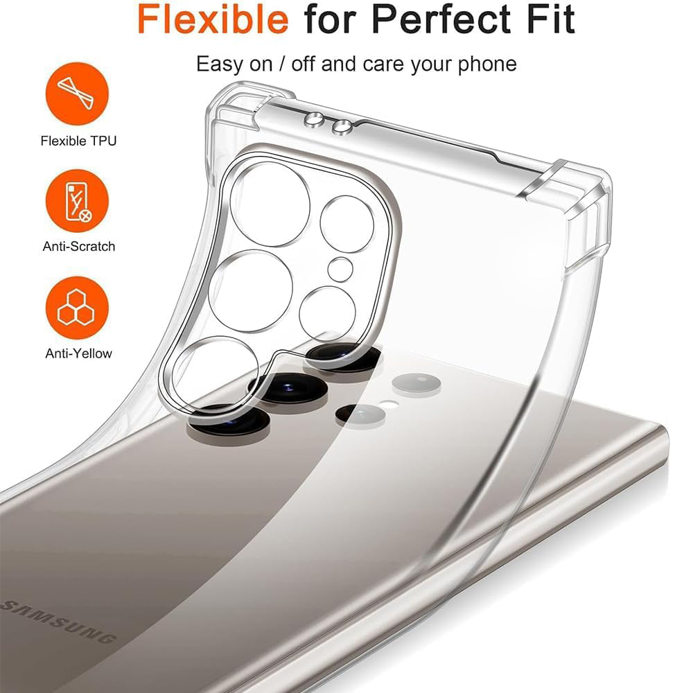 Husa MagSafe pentru Samsung Galaxy S26 Ultra S948, Techsuit, Shockproof, Transparenta