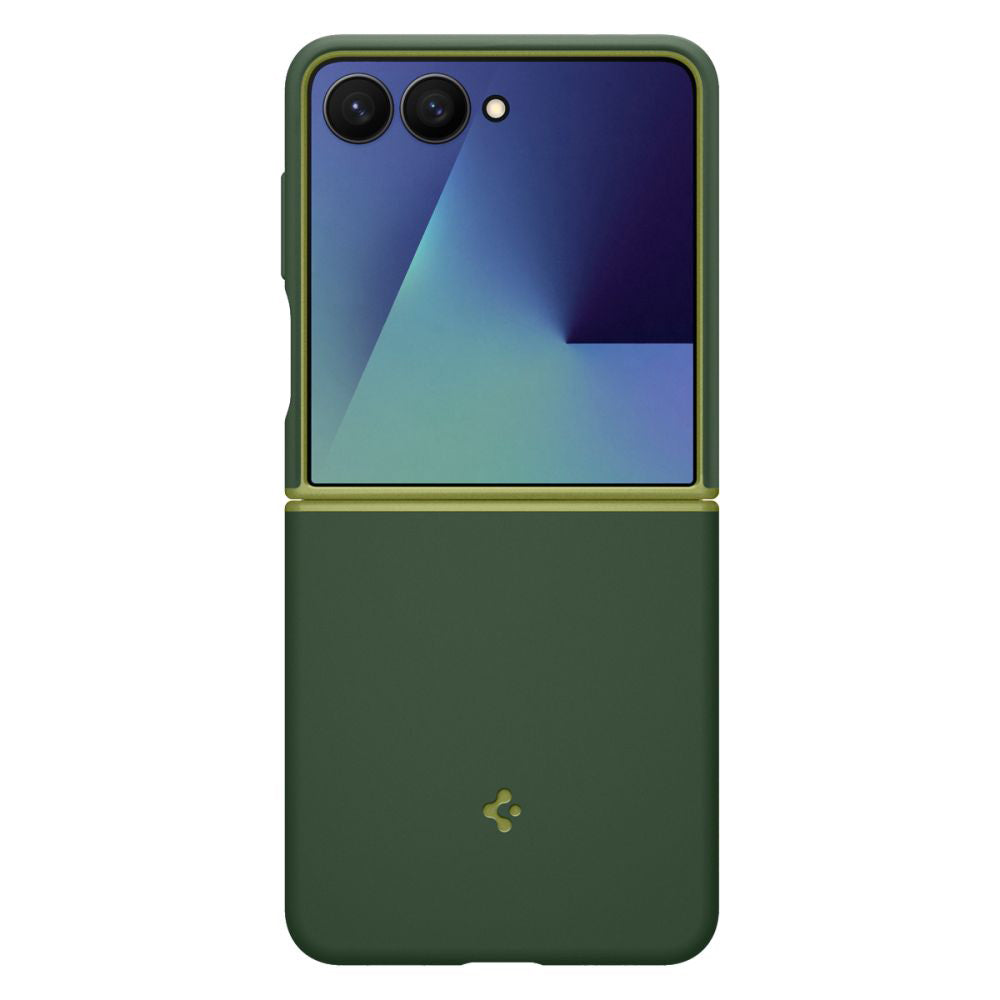 Husa MagSafe pentru Samsung Galaxy Z Flip7 F766, Spigen, Caseology Nano Pop, Verde ACS11159