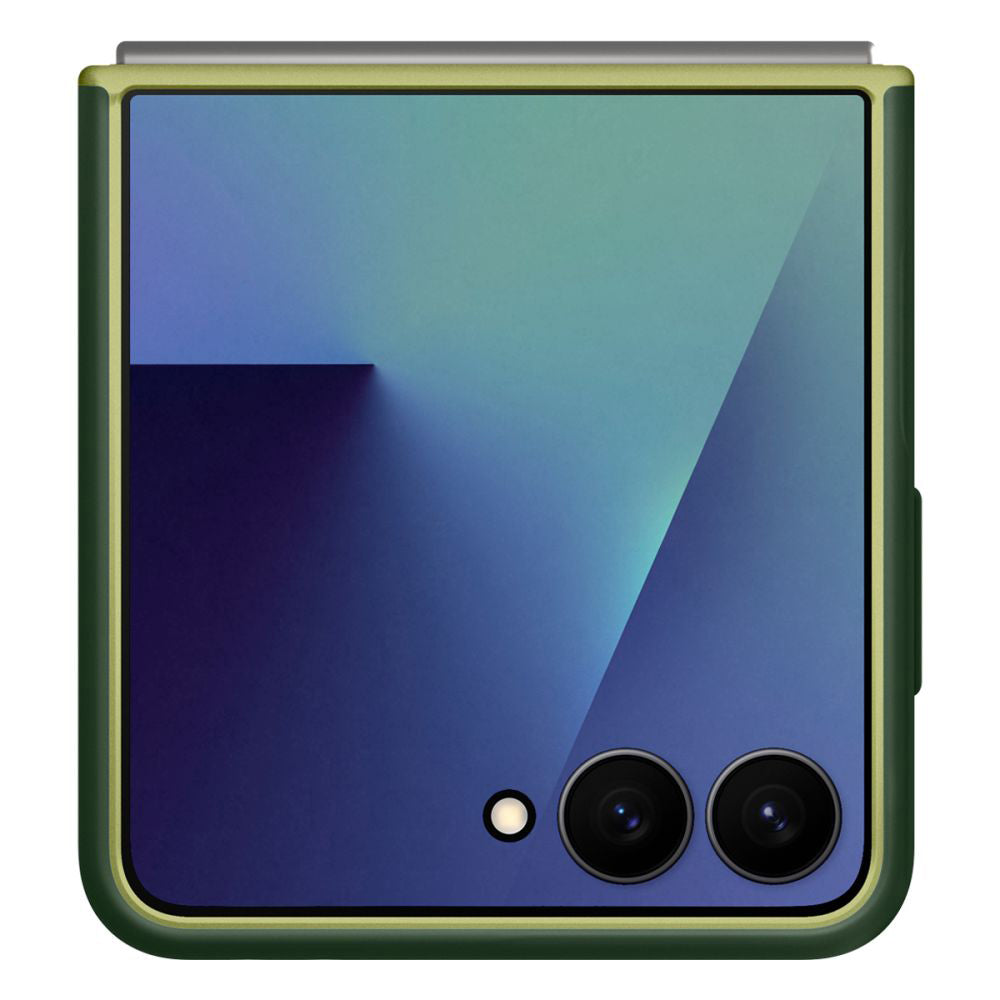 Husa MagSafe pentru Samsung Galaxy Z Flip7 F766, Spigen, Caseology Nano Pop, Verde ACS11159