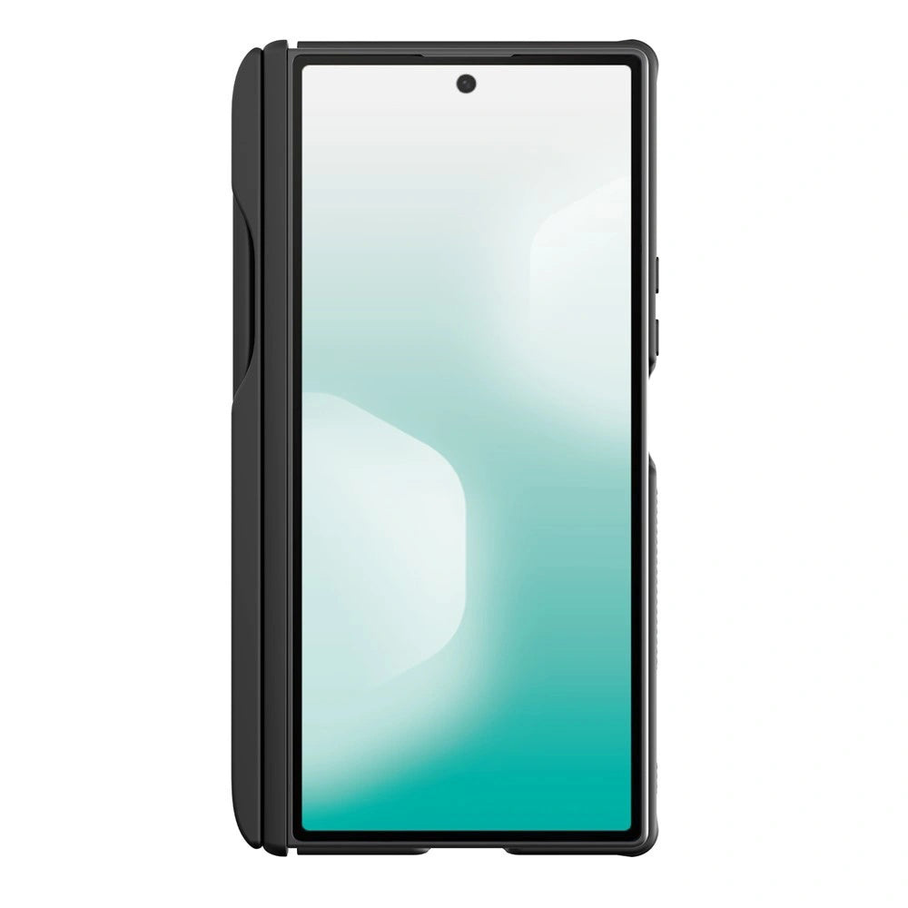 Husa MagSafe pentru Samsung Galaxy Z Fold7 F966, Nillkin, CarboProp with Camera Cutout and S-Pen Holder, Neagra