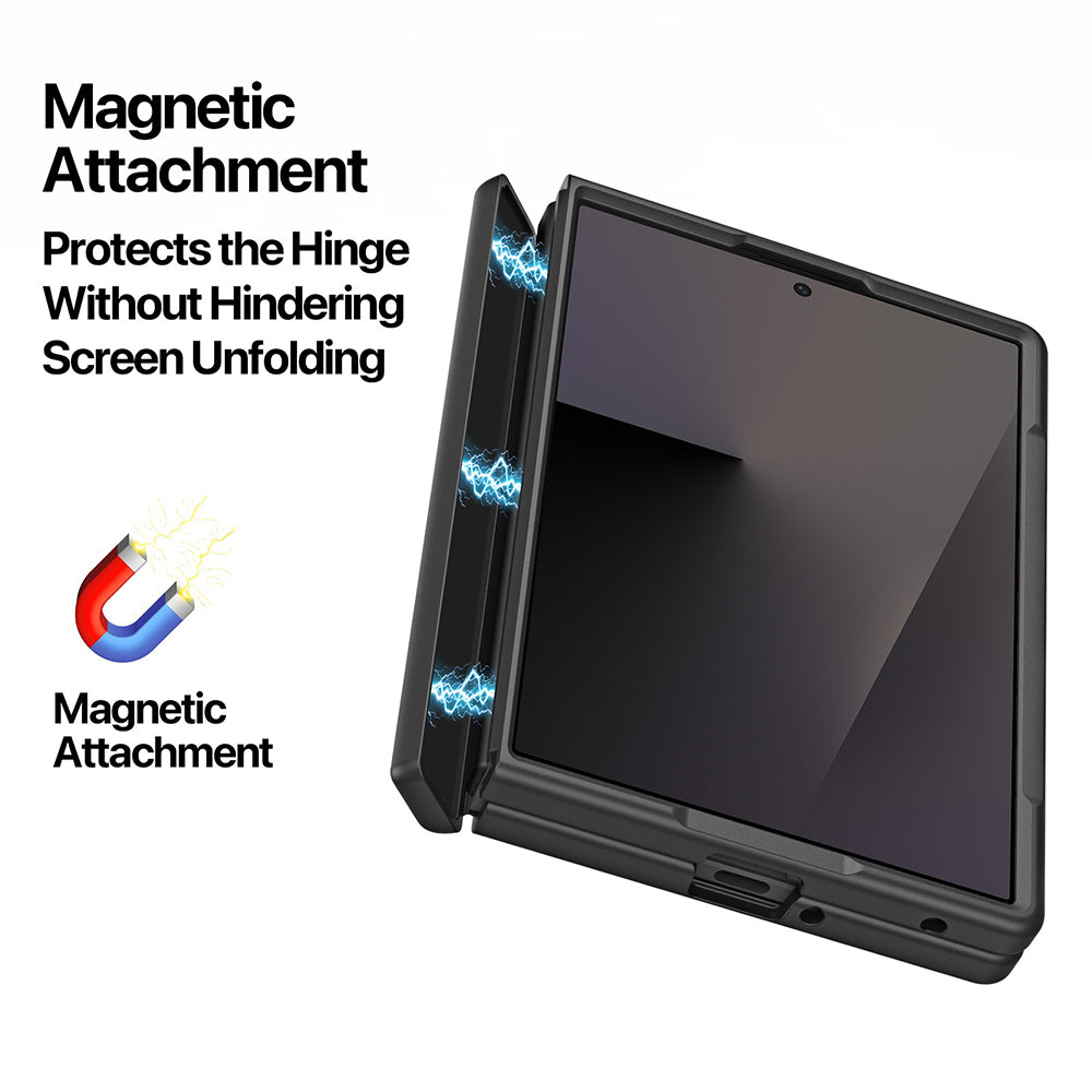 Husa MagSafe pentru Samsung Galaxy Z Fold8 F971, DUX DUCIS, Yind, Gri