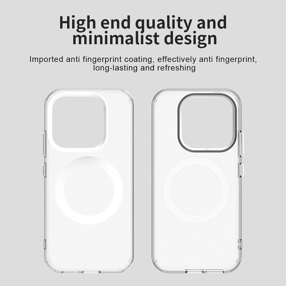 Husa MagSafe pentru Xiaomi 17, Techsuit, CandyCase, Alba