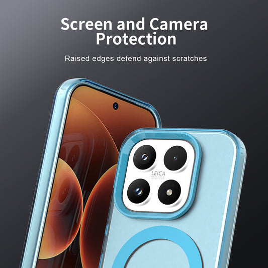 Husa MagSafe pentru Xiaomi 17, Techsuit, CandyCase, Albastra