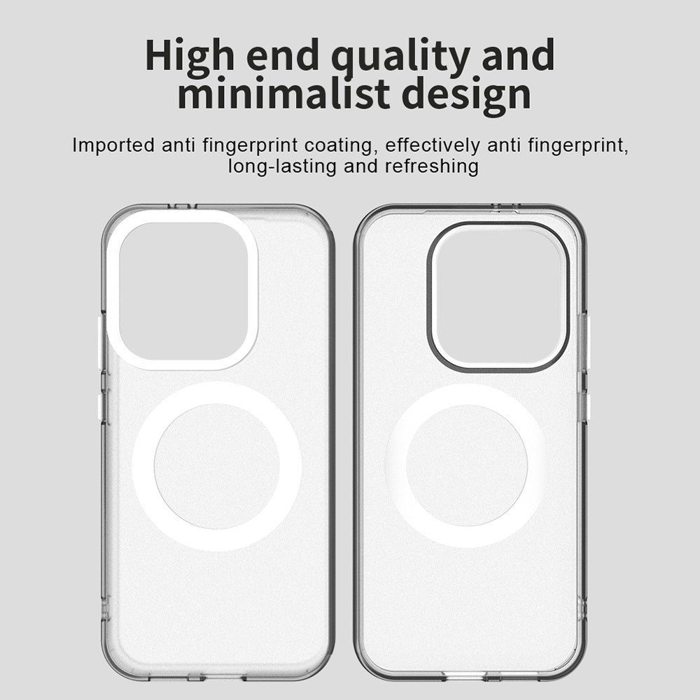 Husa MagSafe pentru Xiaomi Poco X8 Pro, Techsuit, CandyCase, Alba