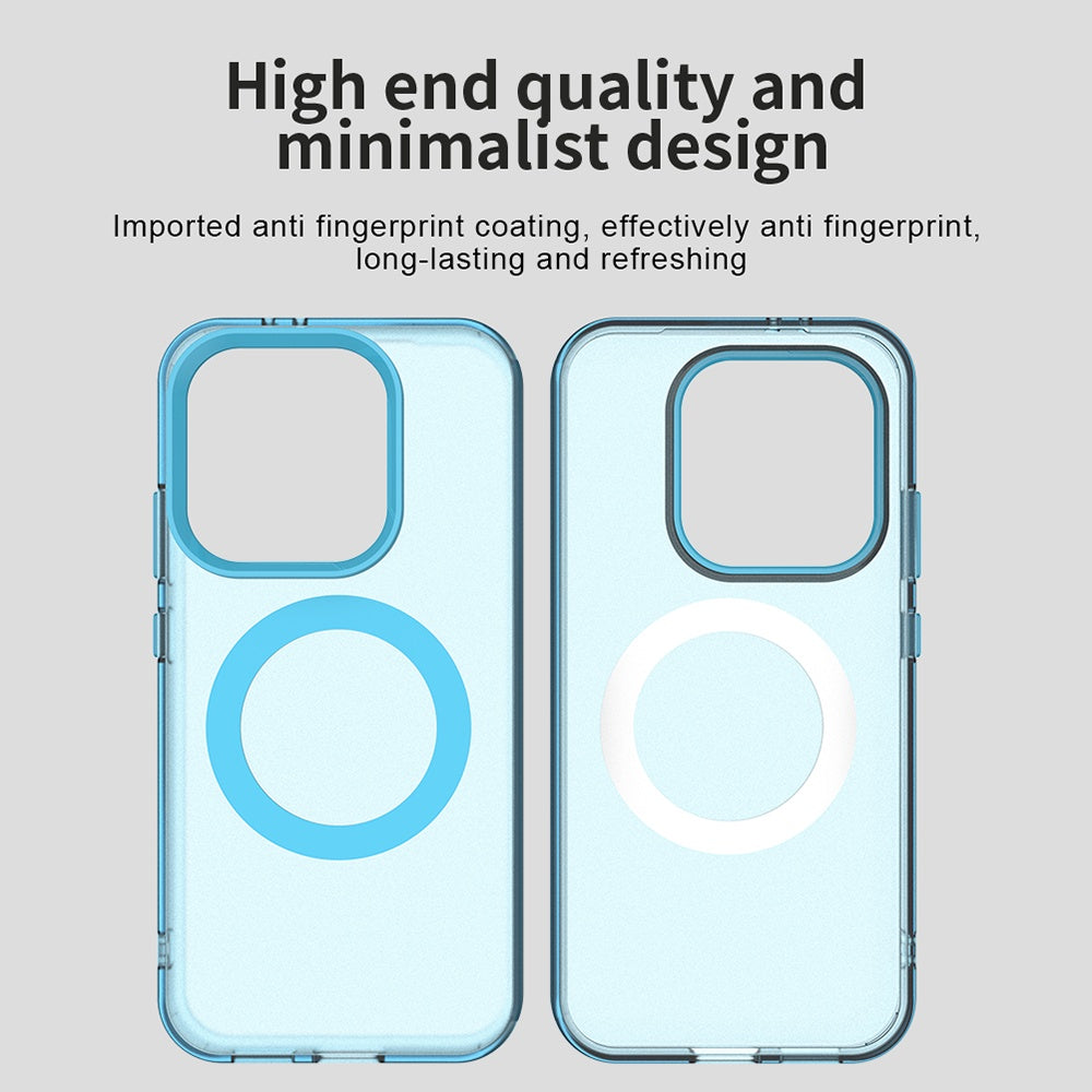 Husa MagSafe pentru Xiaomi Poco X8 Pro, Techsuit, CandyCase, Albastra