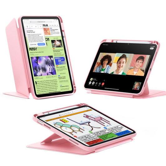 Husa pentru Apple iPad (2025) / (2022), ESR, Flip Hybrid, Roz