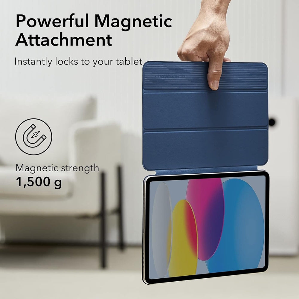 Husa pentru Apple iPad (2025) / (2022), ESR, Rebound, Bleumarin