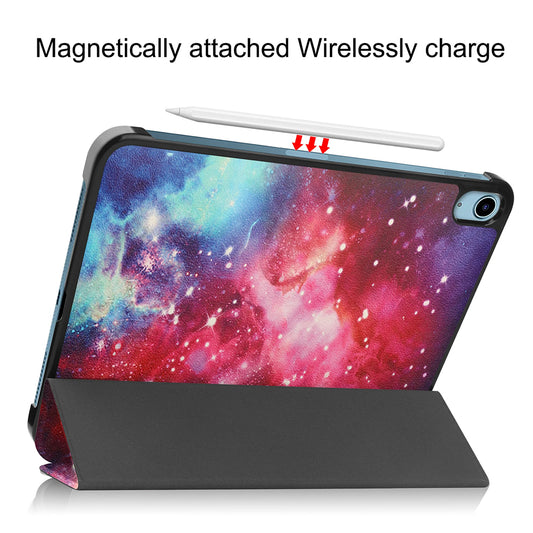 Husa pentru Apple iPad (2025) / (2022), Techsuit, FoldPro Unicorn, Multicolor