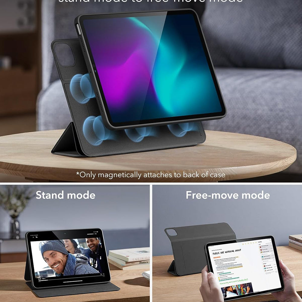Husa pentru Apple iPad Air 11 (2026) / iPad Air 11 (2025) / Air 11 (2024) / Air (2022) / Air (2020), ESR, Rebound Hybrid, Roz