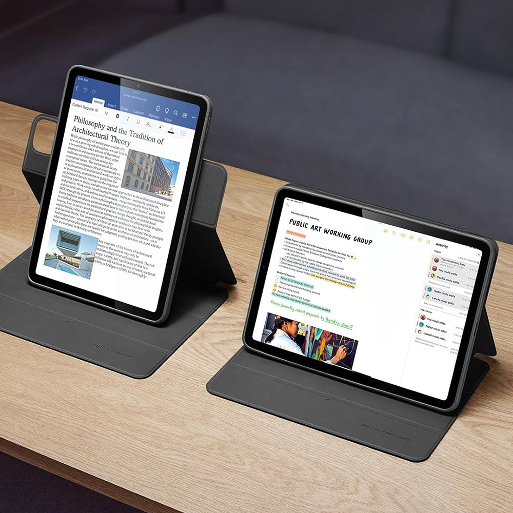 Husa pentru Apple iPad Air 11 (2026) / iPad Air 11 (2025) / Air 11 (2024) / Air (2022) / Air (2020), ESR, Rebound Hybrid, Roz