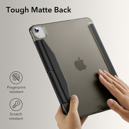 Husa pentru Apple iPad Air 13 (2025) / Air 13 (2024), ESR, Ascend Trifold, Neagra Satinata