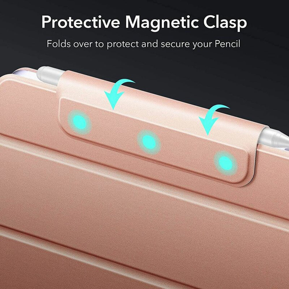 Husa pentru Apple iPad mini (2024) / mini (2021), ESR, Rebound, Roz Aurie