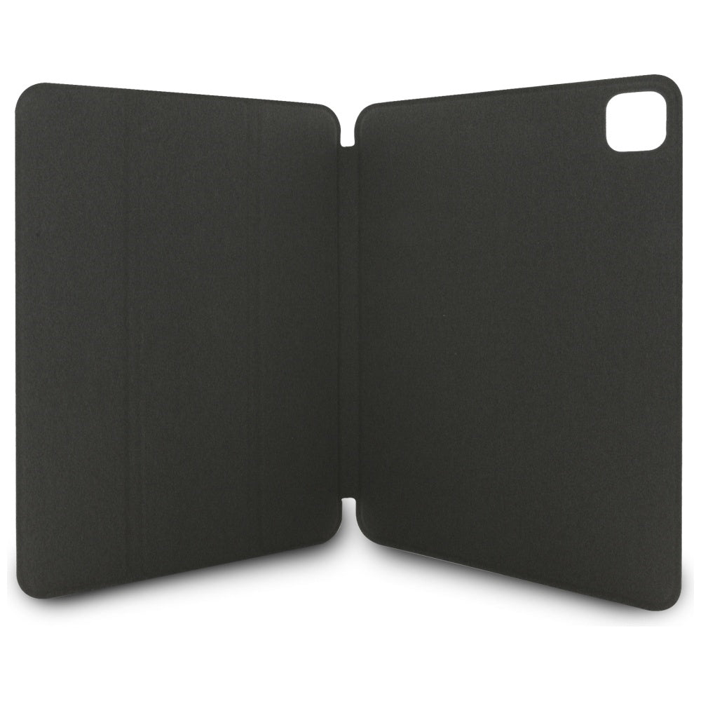 Husa pentru Apple iPad Pro 11 (2024), Karl Lagerfeld, Saffiano Karl & Choupette, Neagra