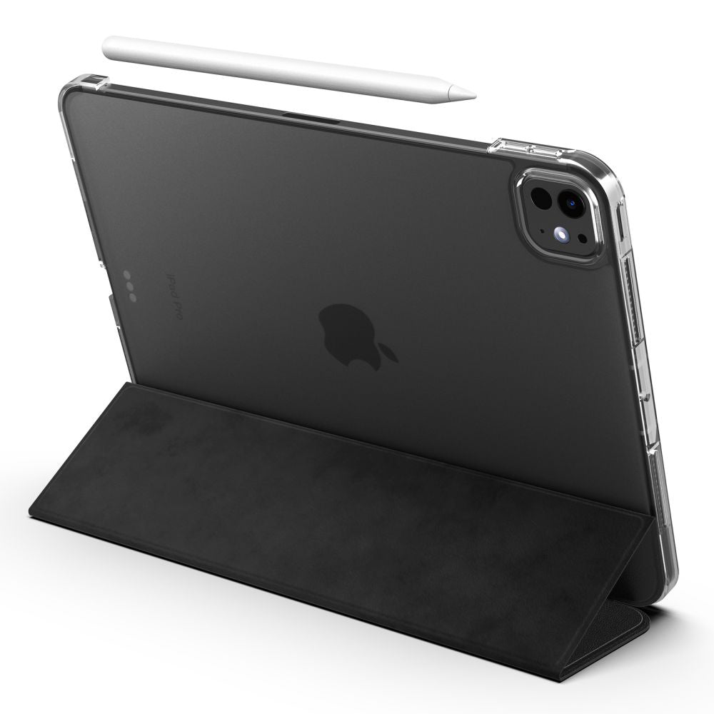 Husa pentru Apple iPad Pro 11 (2024), Spigen, Liquid Air Folio, Neagra ACS09440
