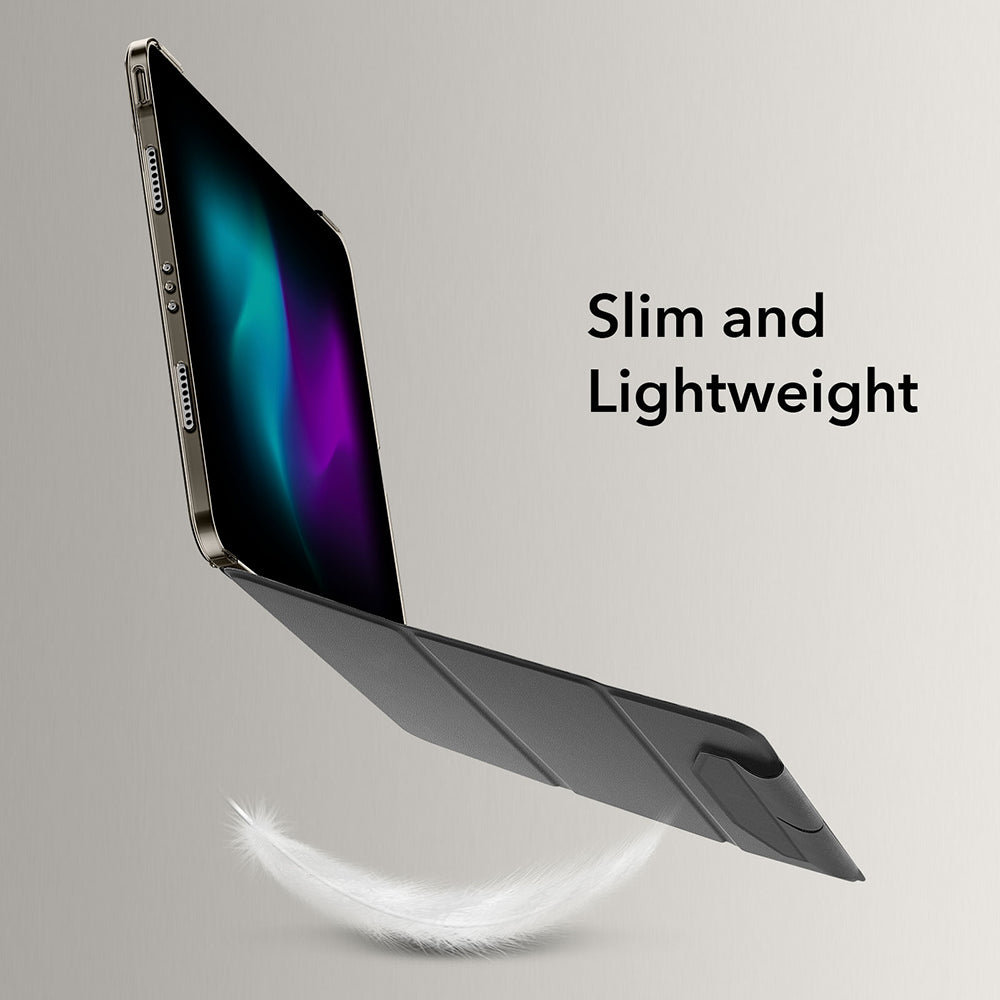 Husa pentru Apple iPad Pro 13 (2024), ESR, Ascend Trifold, Neagra Satinata