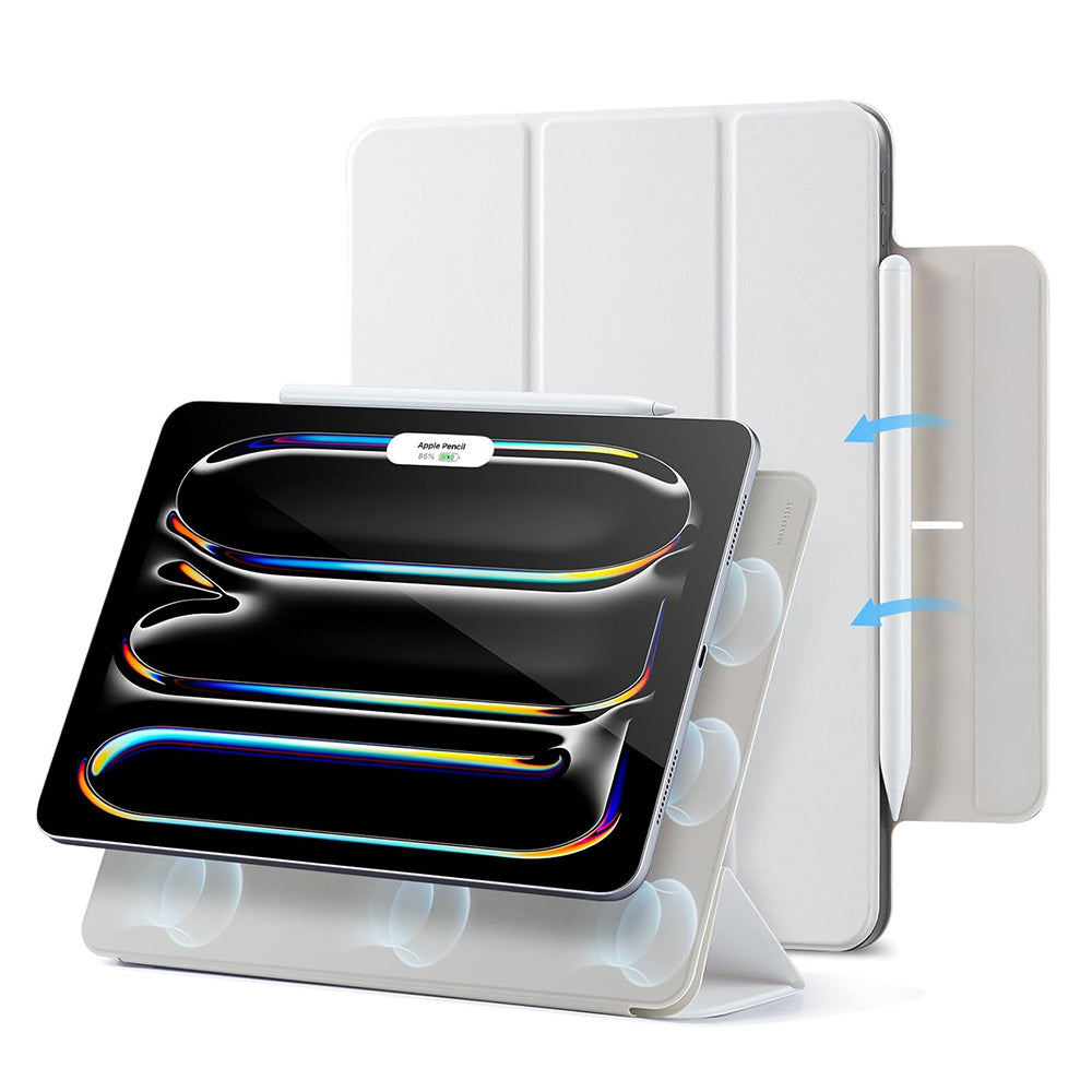 Husa pentru Apple iPad Pro 13 (2024), ESR, Rebound, Alba