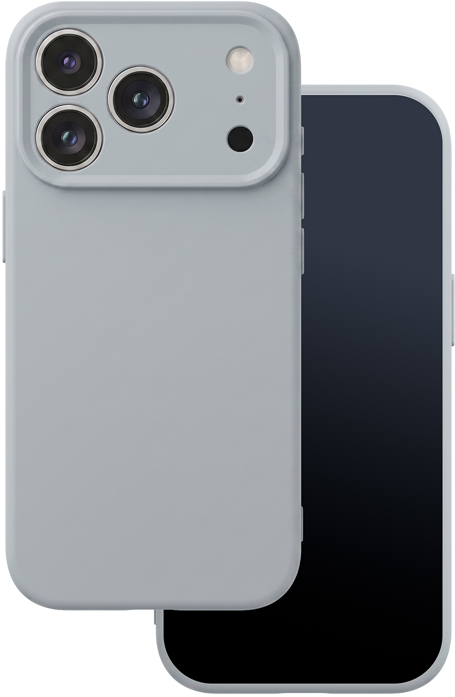 Husa pentru Apple iPhone 17 Pro Max, OEM, Silicon, Gri