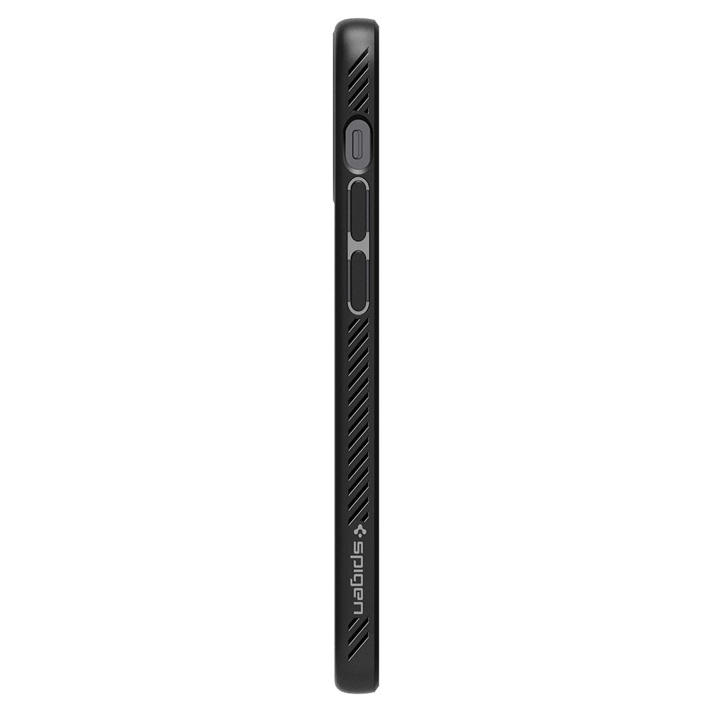 Husa pentru Apple iPhone 12 / 12 Pro, Spigen, Liquid Air, Neagra ACS01701