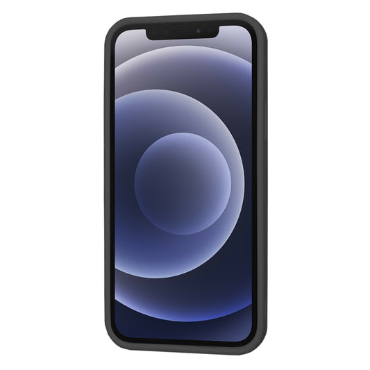 Husa pentru Apple iPhone 12, Techsuit, SoftFlex, Neagra