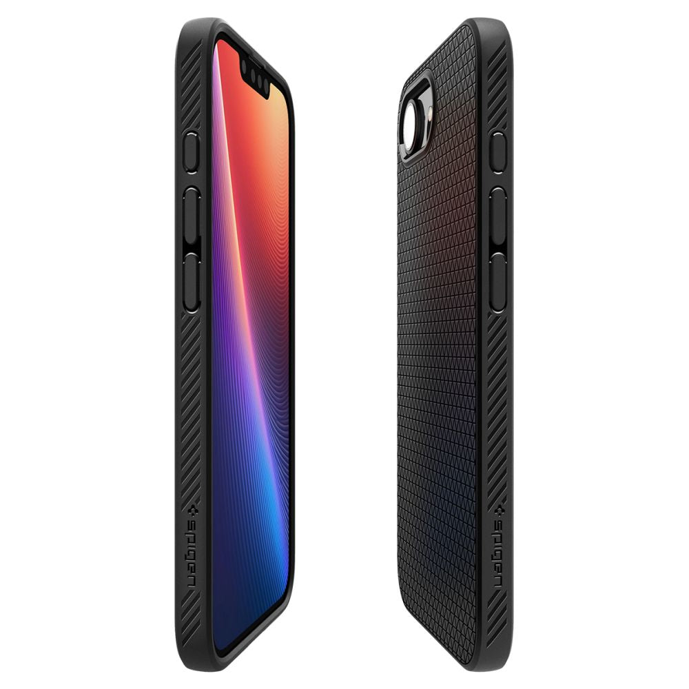 Husa pentru Apple iPhone 17e / 16e, Spigen, Liquid Air, Neagra ACS09161