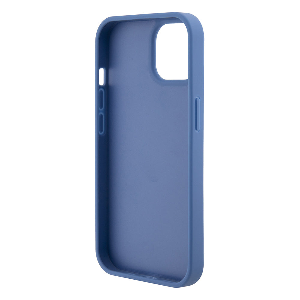 Husa pentru Apple iPhone 15, Guess, Crossbody 4G Metal Logo, Albastra