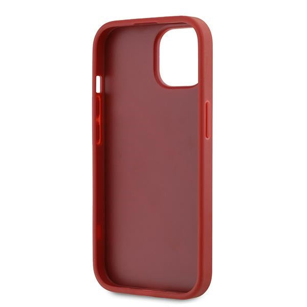 Husa pentru Apple iPhone 15, Karl Lagerfeld, Diagonal Quilted Script, Rosie