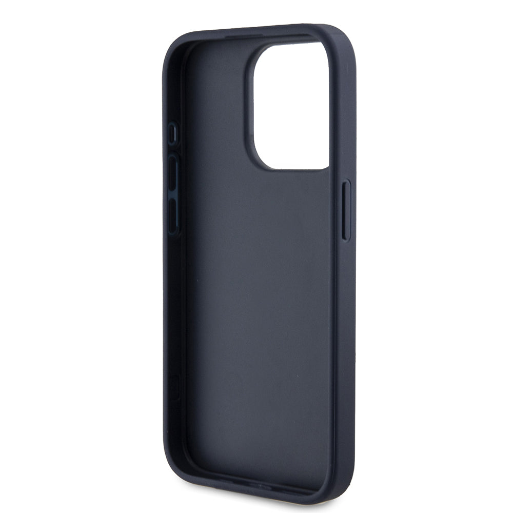 Husa pentru Apple iPhone 15 Pro, Guess, 4G Triangle Logo, Albastra