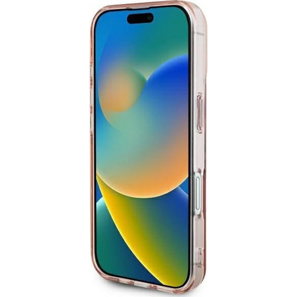 Husa pentru Apple iPhone 16, Guess, IML Heart, Transparenta