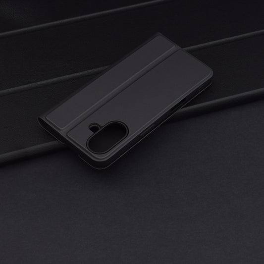 Husa pentru Apple iPhone 16 Plus, Techsuit, Magskin Book, Neagra