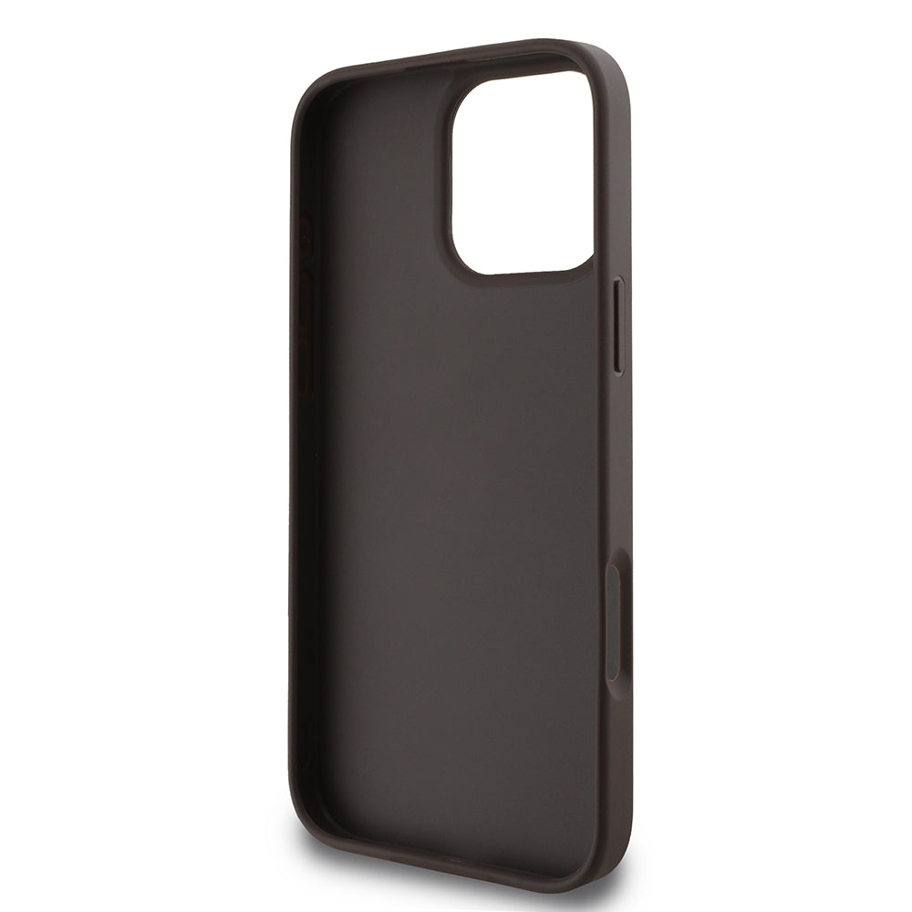 Husa pentru Apple iPhone 16 Pro, Guess, 4G Classic, Neagra