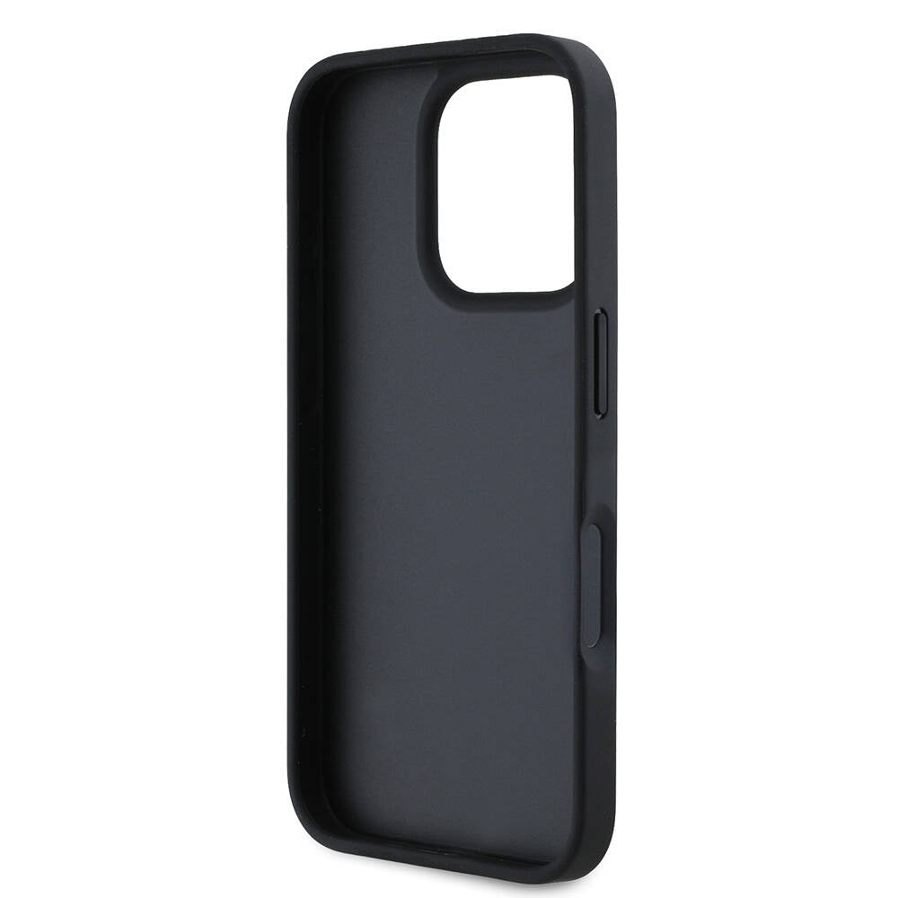Husa pentru Apple iPhone 16 Pro, Guess, 4G Triangle Logo, Alba