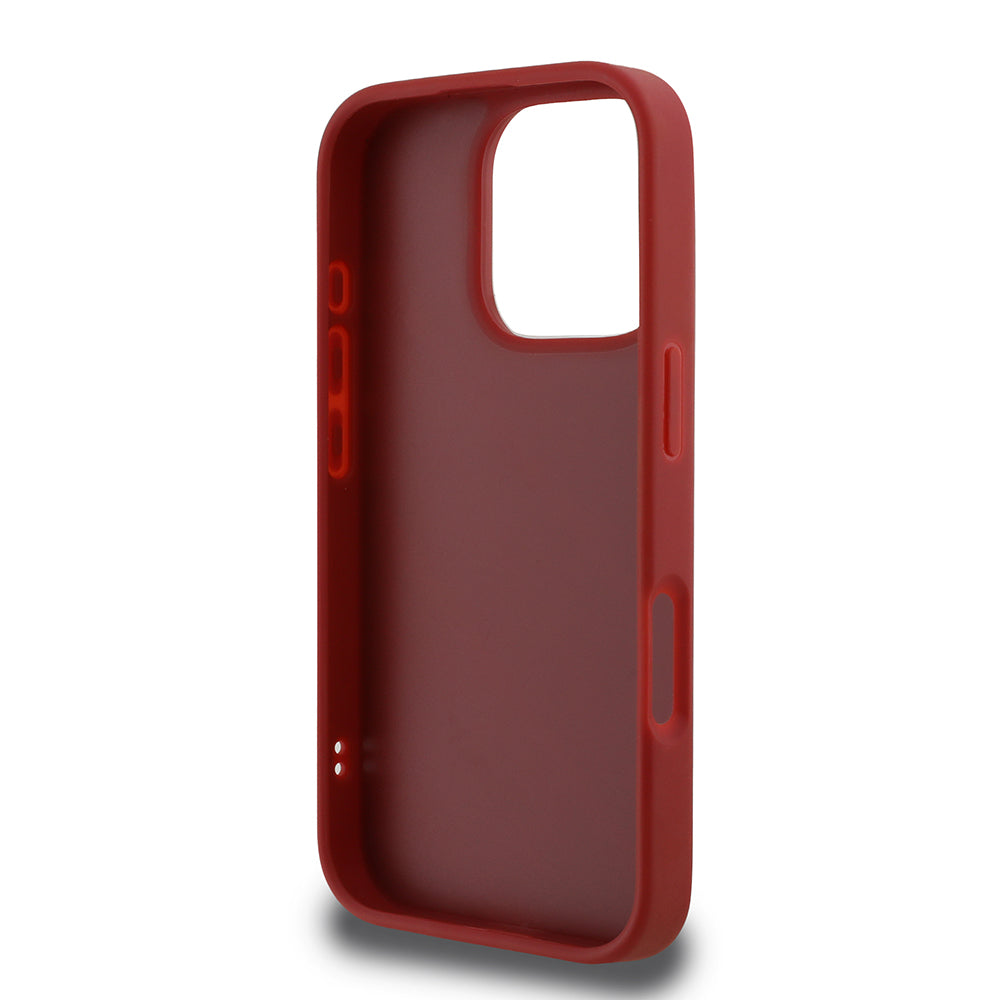 Husa pentru Apple iPhone 16 Pro, Karl Lagerfeld, Diagonal Quilted Script, Rosie